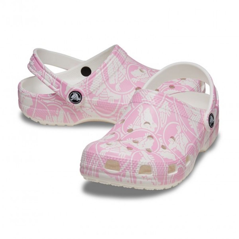 Crocs Kids Classic Duke Print Clogs